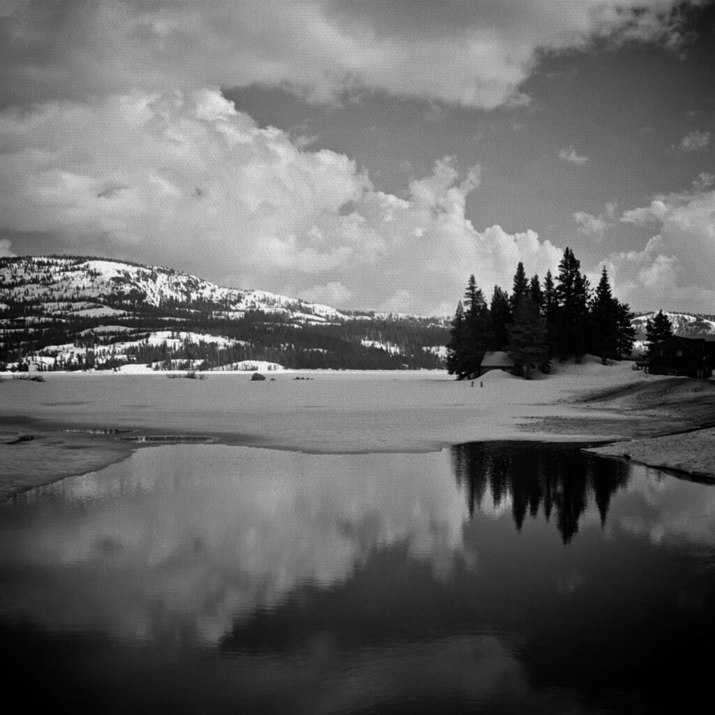 Cold Lake 8×8 Gallery Wrap