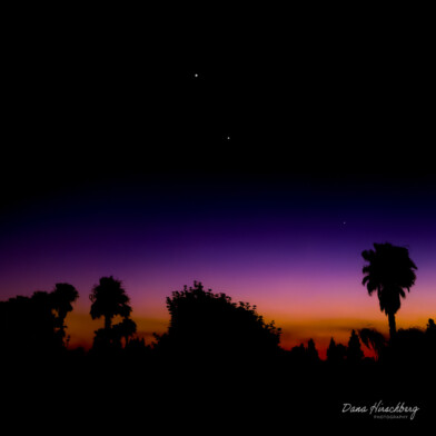 Sunset Planets, Study 1 - Sacramento, California, 2026