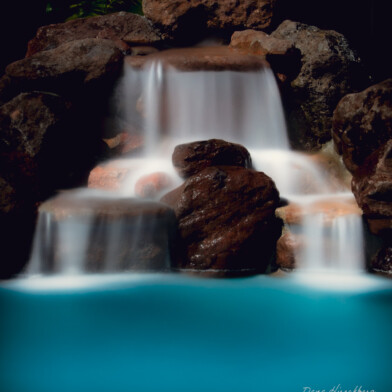 Sacramento, California, 2026 Waterfall Pool, Study 2 - Sacramento, California, 2026