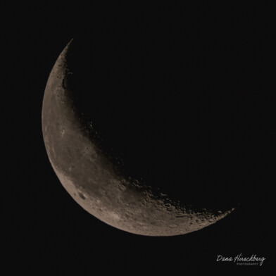 Crescent Moon - Sacramento, California, 2026
